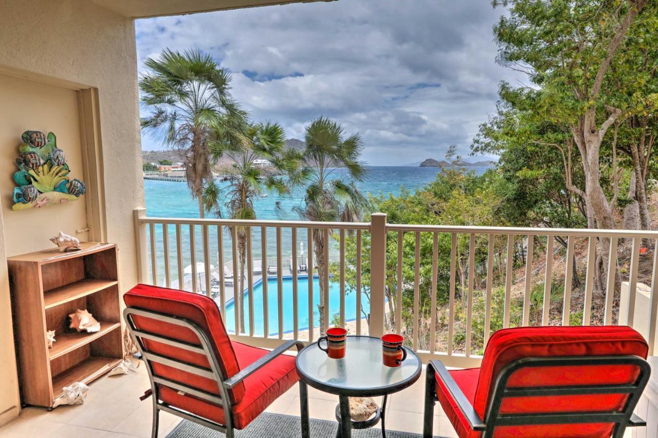 Saint Thomas Condo With Ocean Views, Walk To Beach! Frydendal Bagian luar foto